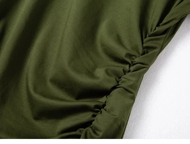 Женское платье миди с Боковым Разрезом и круглым вырезом новинка 2020 черное