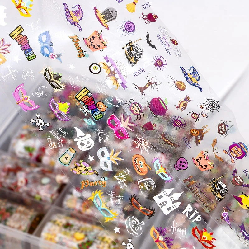 1 Набор в коробке 120*4 см нейл арта Стикеры Звездное Бумага ногтей наклейки для