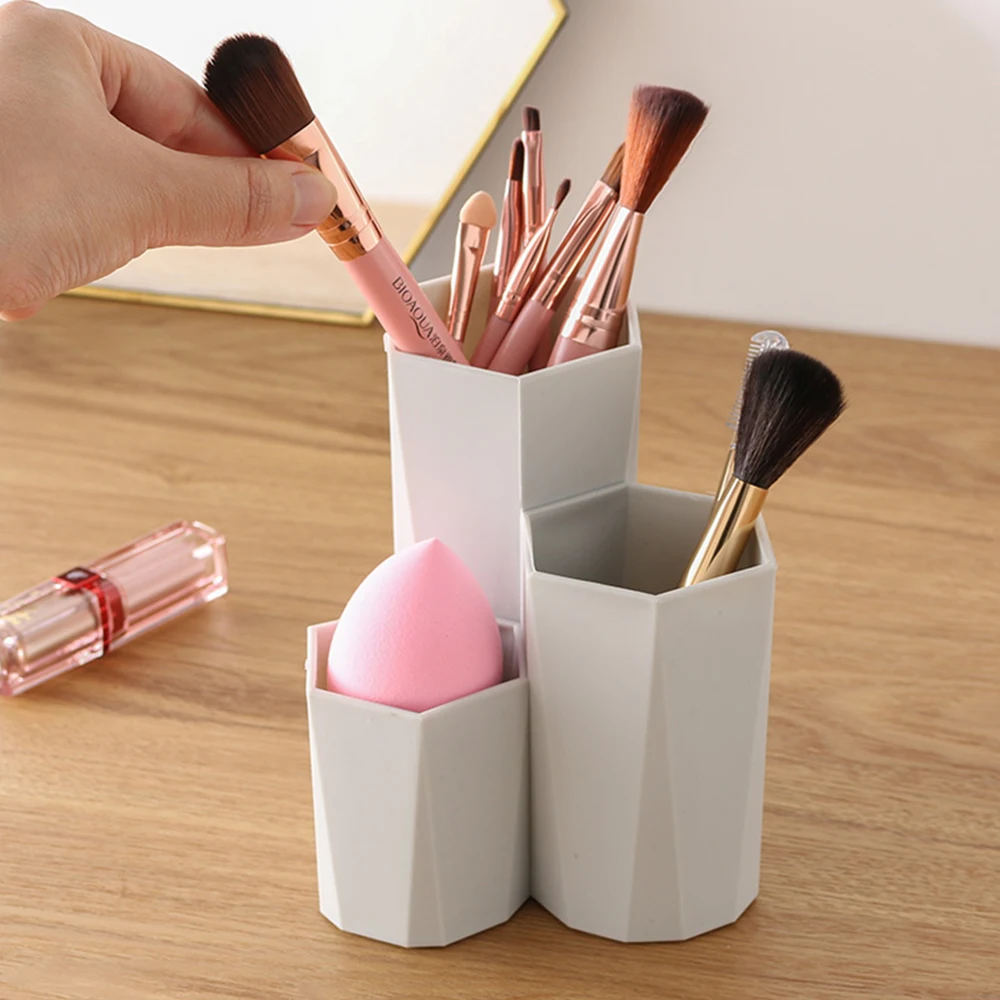 3 решетки косметическая коробка для хранения кистей макияж лак ногтей