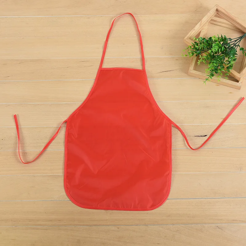 

2021 new high quality solid color apron Kitchen Apron