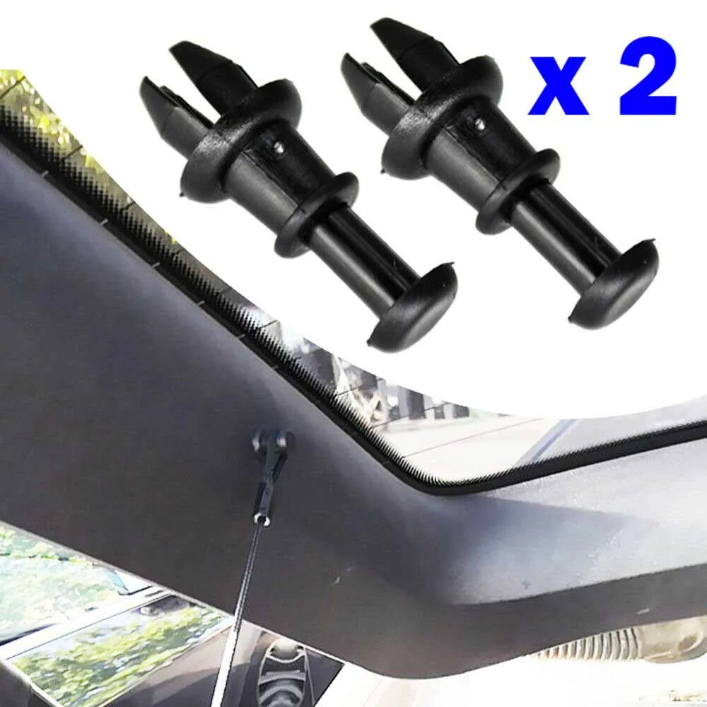 

2pcs/set Car Clips Auto Interior Accessories For GOLF 5 Mk6 Tigaun Parcel Shelf Tray String Clips Hook Pivot