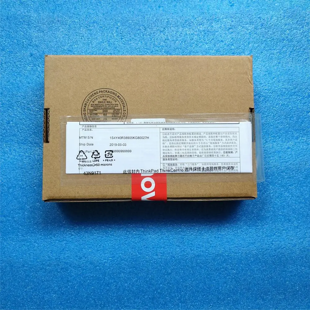 Новая Оригинальная Проводная Цифровая Клавиатура Lenovo 4Y40R38905 с USB мини клавиатура