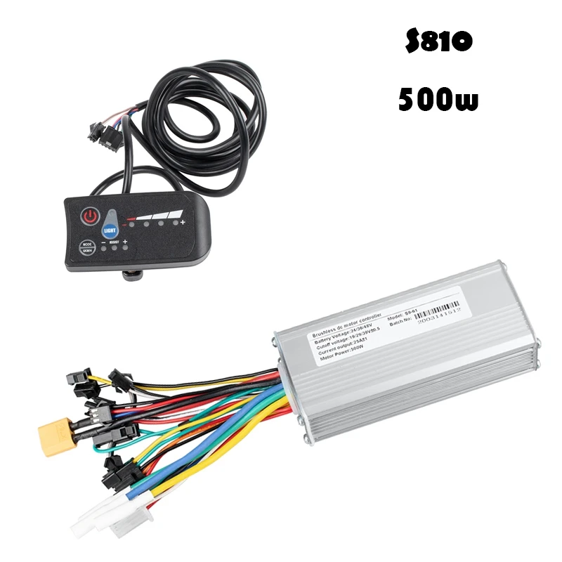 Электрический велосипед бесщеточный контроллер 24V 48V 250W 36V 350W для е байка с ЖК
