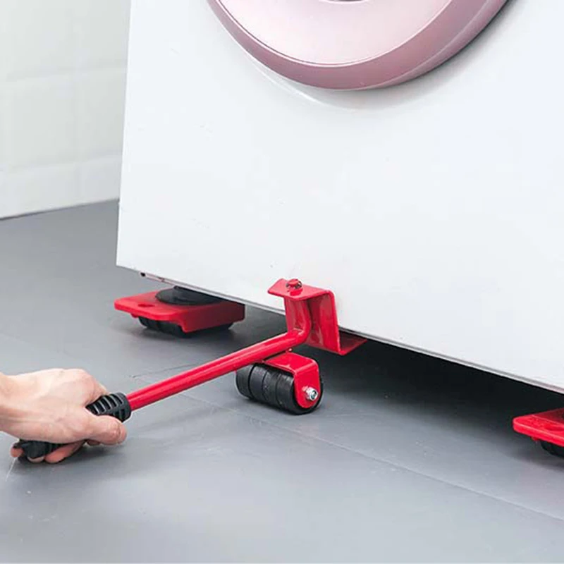 Транспортировка мебели подъемник тяжелые продукты 4 колесный ролик с 1 бар вещи