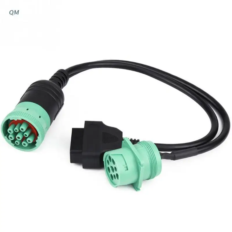

OBD 2 High Speed Extension Splitter Y-Cable 9 Pin Male Female to 16 Pin Adapter 13MF