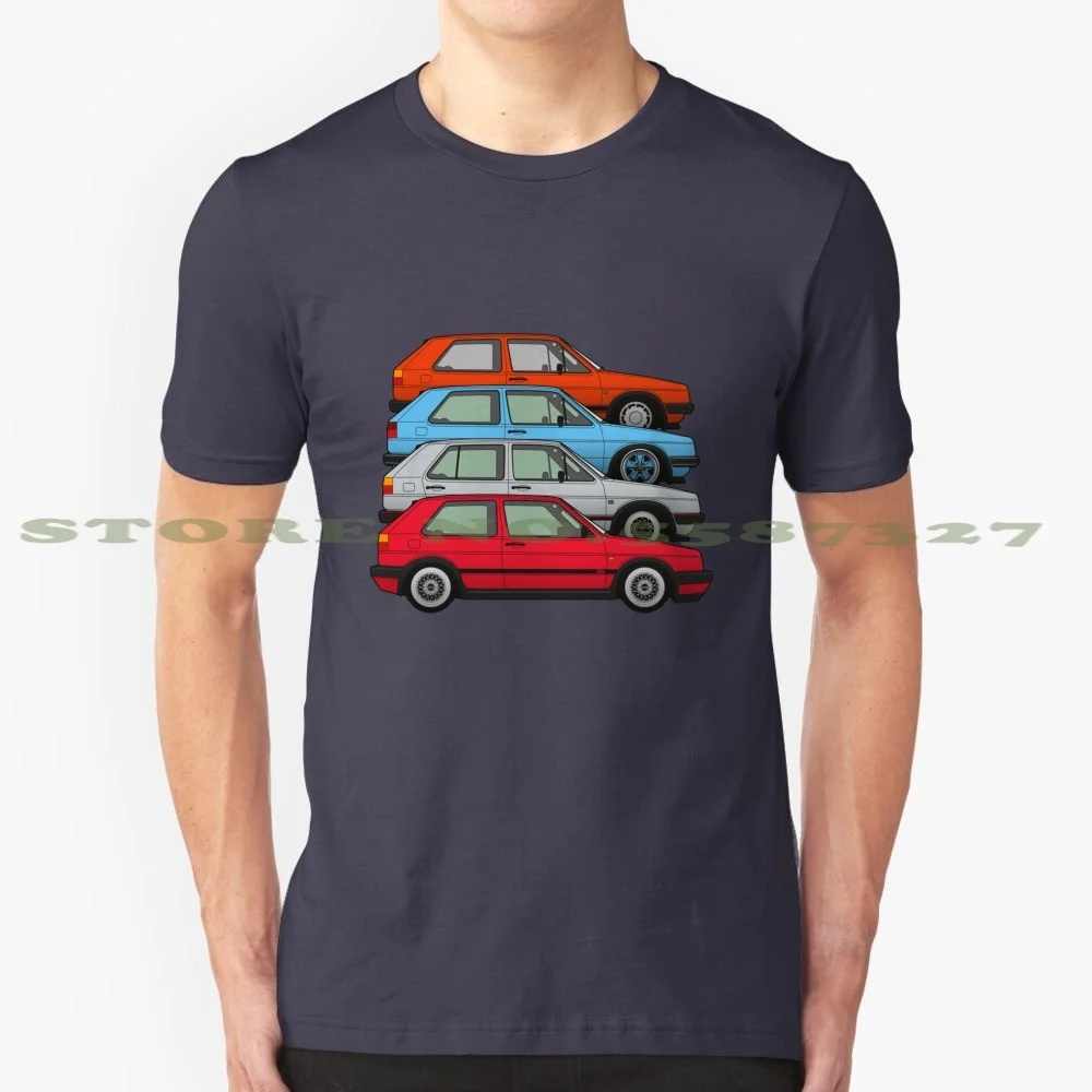 Golf Mk2S летняя забавная футболка для мужчин женщин гольф Mk2 Mk1 кролик Jetta Scirocco Gti евро