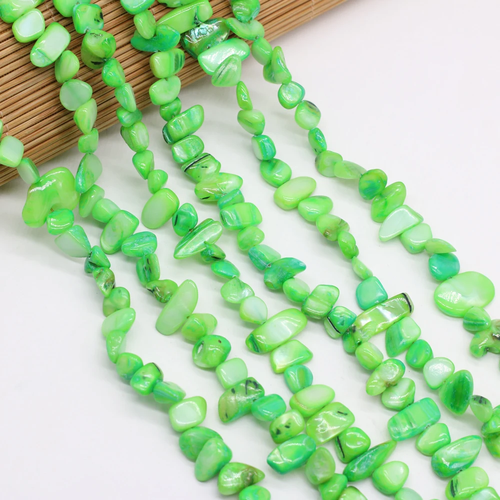 

Natural Shell Irregular Rectangular Beads Use For Make Exquisite Ladies' Jewelry Bracelets 8x15-10x20 Mm Length 80 Cm