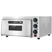stainless steel electric oven desktop commercial 2000w electronic thermal intelligent pizza bread sweet potato baking equipment