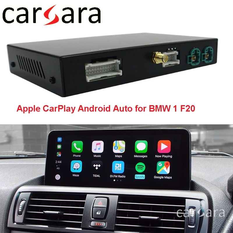 

B M W 1 Series F20 2 Series F22 F45 CarPlay Module Wireless Android Auto Radio Head Unit Facelift Auto Mirror Reverse Camera