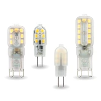 10pcs led bulb 3w 5w g4 g9 light bulb ac 220v dc 12v led lamp smd2835 spotlight chandelier lighting replace 20w 30w halogen lamp