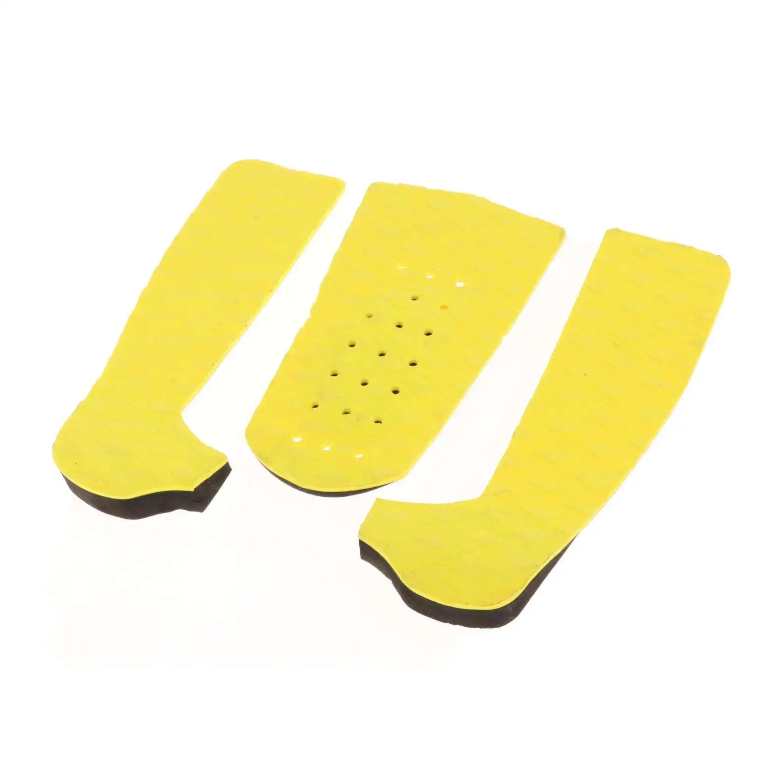 

3x EVA Surfboard Traction Pad Anti-slip Longboard Skimboard Grip Surf Deck Tail Pads Water Sports Accessories