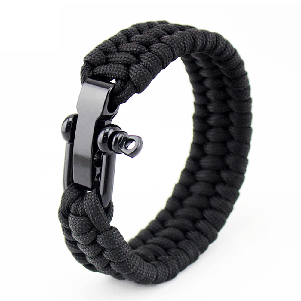 Шестерня Paracord тактическая веревка многофункциональная походная выживания запястья спасательный открытый