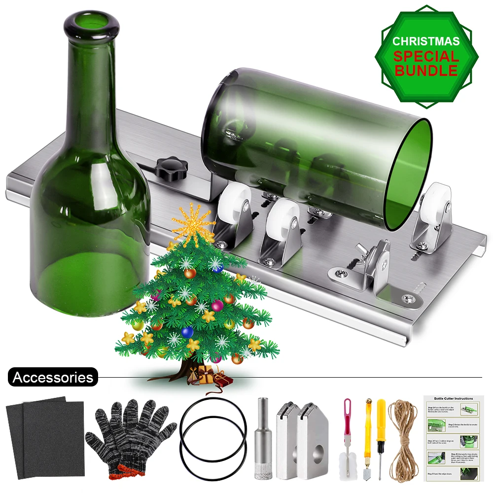 10 шт./компл. резак для стеклянных бутылок декора DIY машина резки вина пива