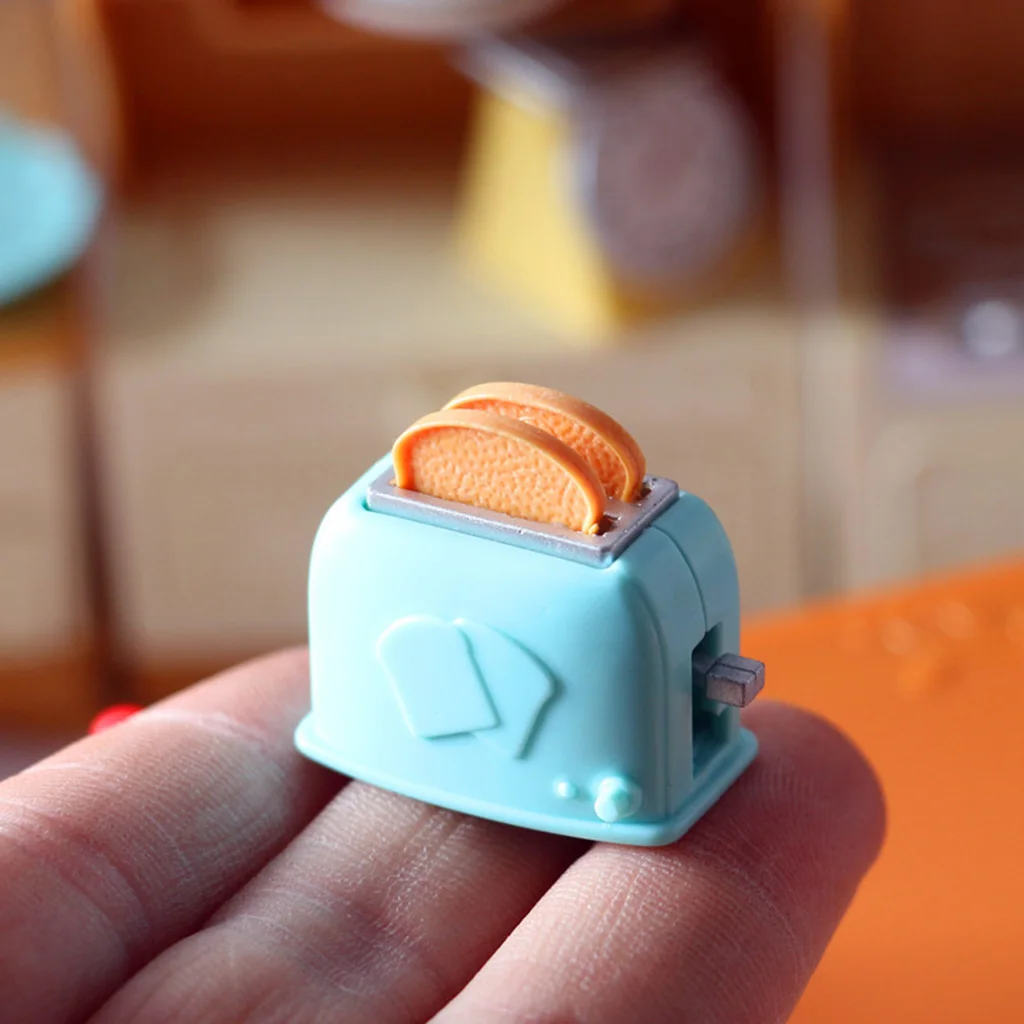 Electrodom&eacute;sticos de cocina para casa de mu&ntilde;ecas, Mini mezclador de olla, accesorios de utensilios de cocina, 1:12-1