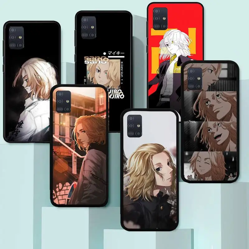 

Anime Tokyo Revengers Mikey Phone Case For Xiaomi Redmi Note10 Note9 Note8 5A 7 6 8 4 6 S PRO MAX Fundas Cover