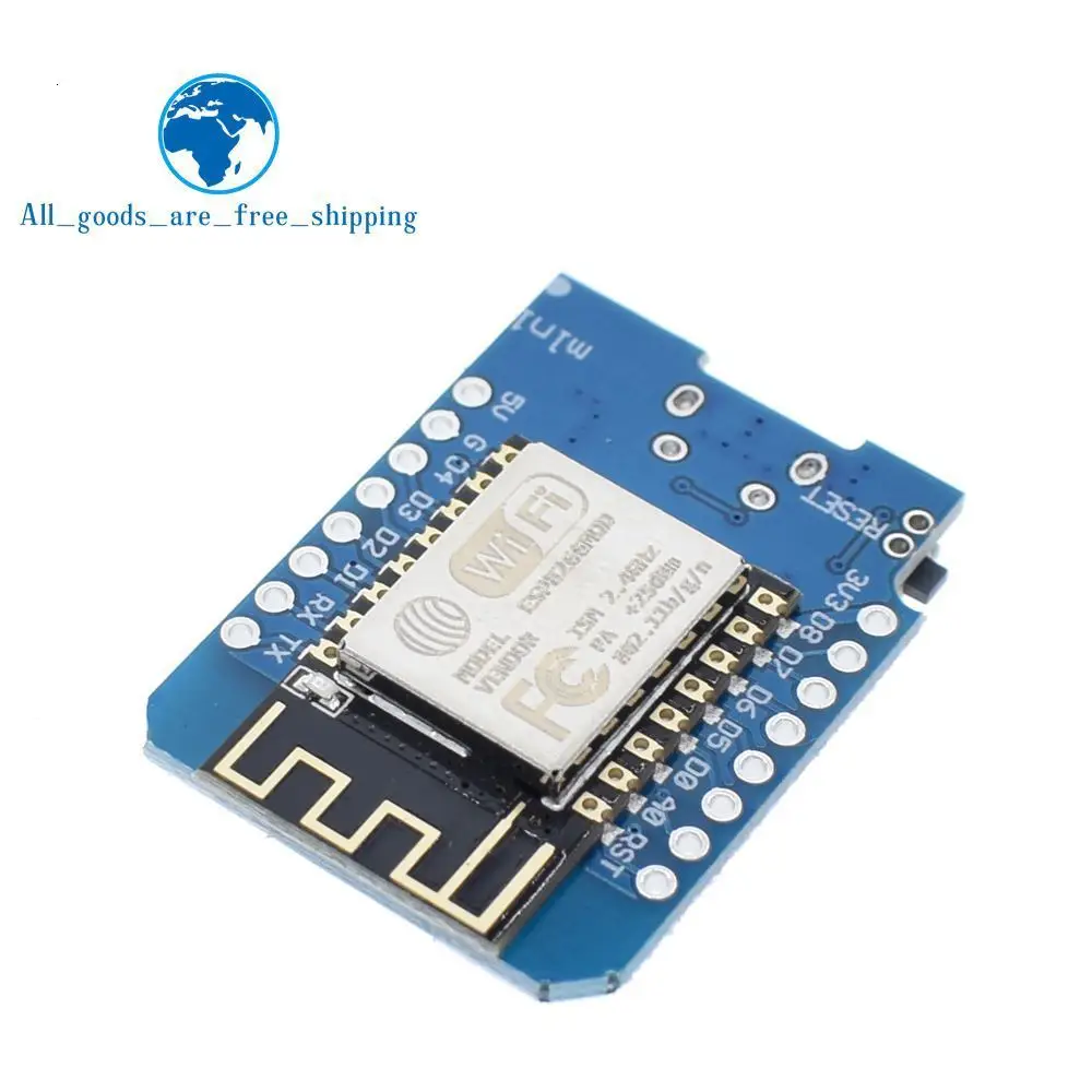 ESP8266 ESP-12 ESP12 WeMos D1 Мини-модуль Wemos D1 Мини WiFi макетная плата Micro USB 3,3 В на основе ESP-8266EX 11 цифровых контактов
