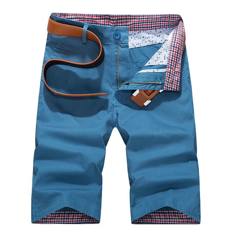 Мужские повседневные шорты NIGRITY облегающие хлопковые дышащие брендовые бермуды