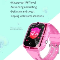 4g kids smart watch df44 camera gps wifi waterproof children smartwatch video call monitor tracker location phone watch