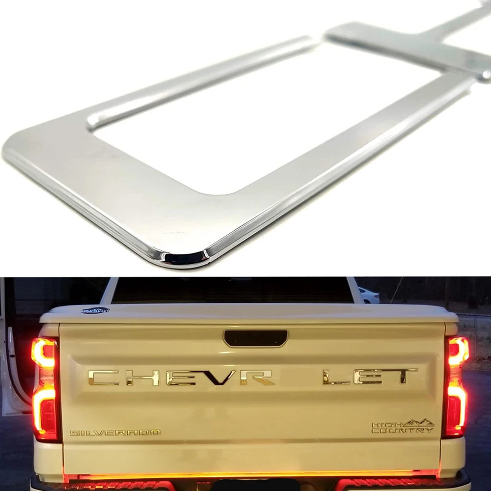 Подходит для модификации вставок задней двери Chevrolet SILVERADO CHEVROLET пикап стандартные 3D буквы.