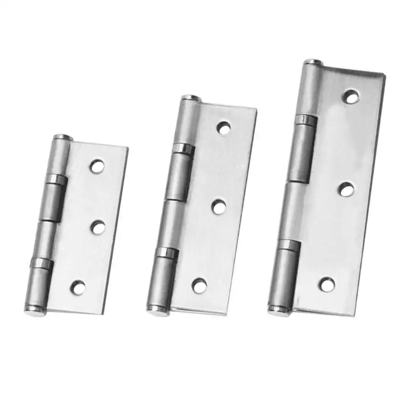 2 шт. с подшипниками со стеклянными дверцами 2/2.5/3 дюймов Нержавеющая сталь Мини