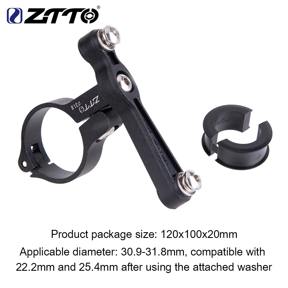 

ZTTO bicycle bottle cage adapter mountain bike seatpost water rack installation clamp clamp handlebar bracket riding accessories