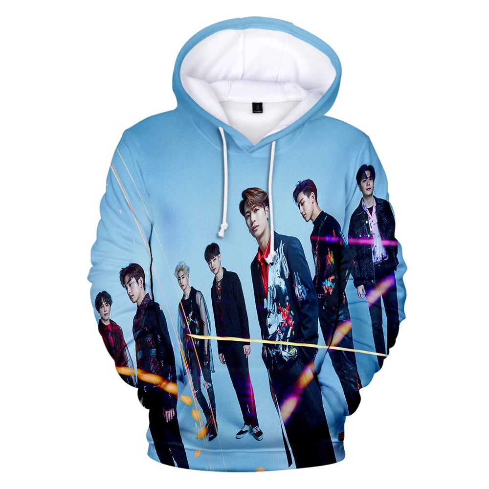 

GOT7 Hoodies Men/Women Mens Hooded GOT 7 Tracksuits Brand Design 3D Fashion Bo