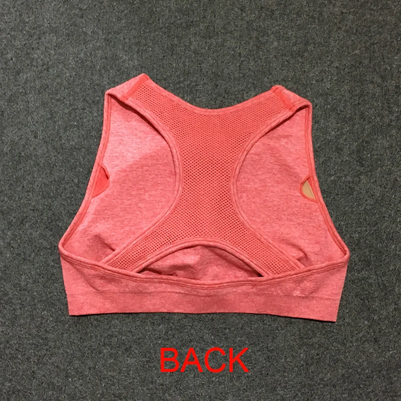 Бесшовный спортивный бюстгальтер с эффектом пуш-ап | Спорт и развлечения