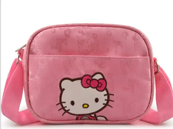 06 Hello kitty/Повседневная сумка на плечо для девочек; модные водонепроницаемые детские сумки; сумка для монет - Цвет: 06