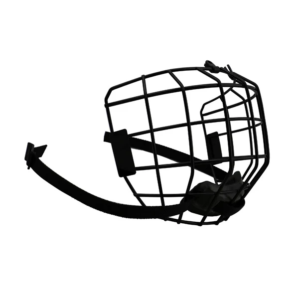 Полностью закрывающая лицо хоккейная клетка с шайбой Хоккейная маска со