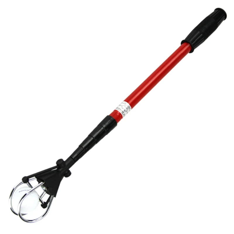 

1pc Golf Ball Pick Up Telescopic Golf Ball Retriever Retracted Golf Locking Scoop Picker Pick Up Automatic