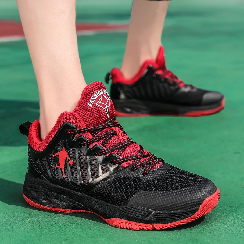 Детская Баскетбольная обувь 2020 новая модная Jordan для детей высокие сетчатые