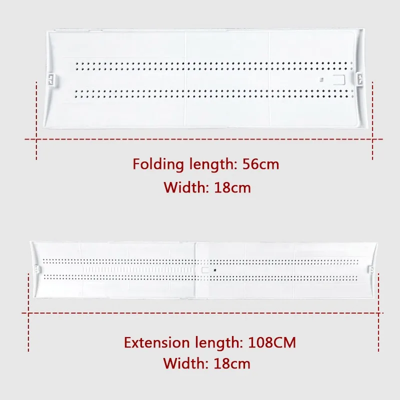 

New Scalable Hanging-type Air Conditioning Windshield Anti-direct Blowing Air Deflector Household Air Conditioning Baffle