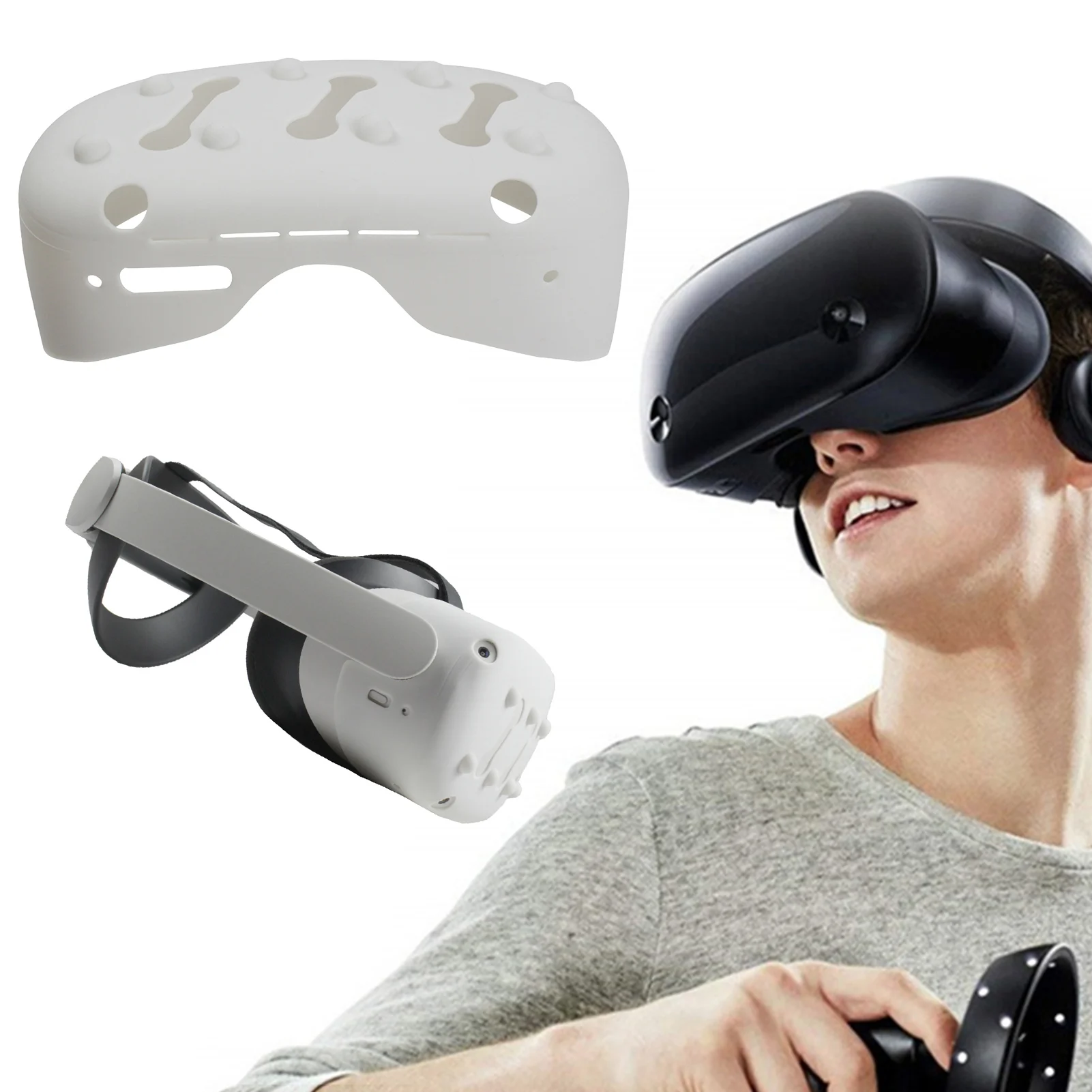 

Силиконовый чехол с защитой от царапин для Oculus Quest 2