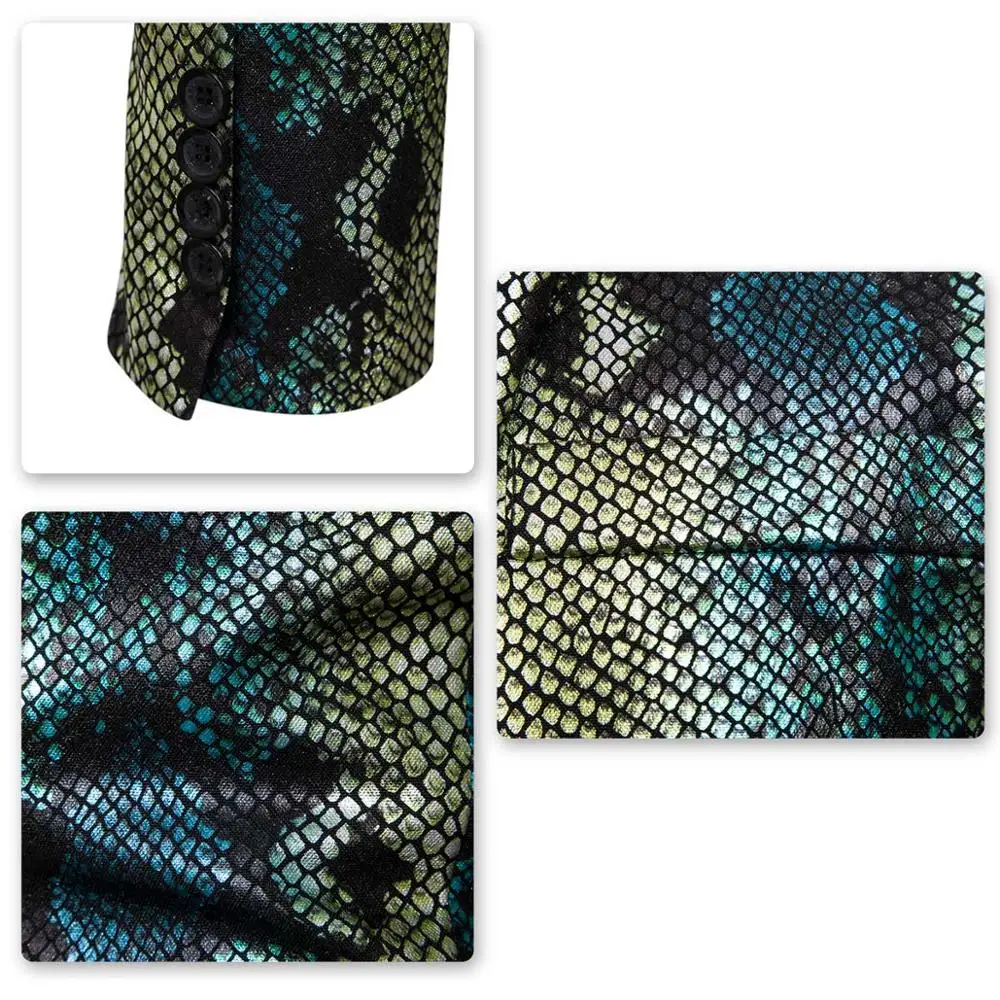 Новинка Мужской Блейзер для свадьбы и куртки вечеринок европейский размер