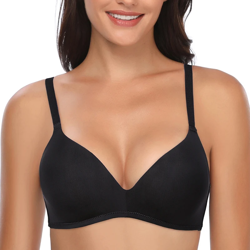 Женское нижнее белье бюстгальтеры с подкладкой без косточек большие размеры