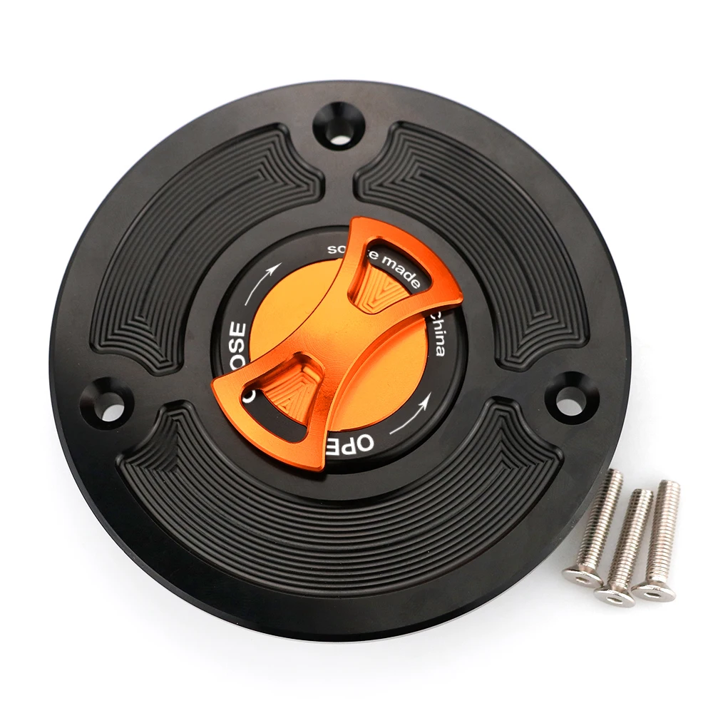 Покрытие топливного мотоциклного бака Бензобак Кепки гвардии ЧПУ Алюминий