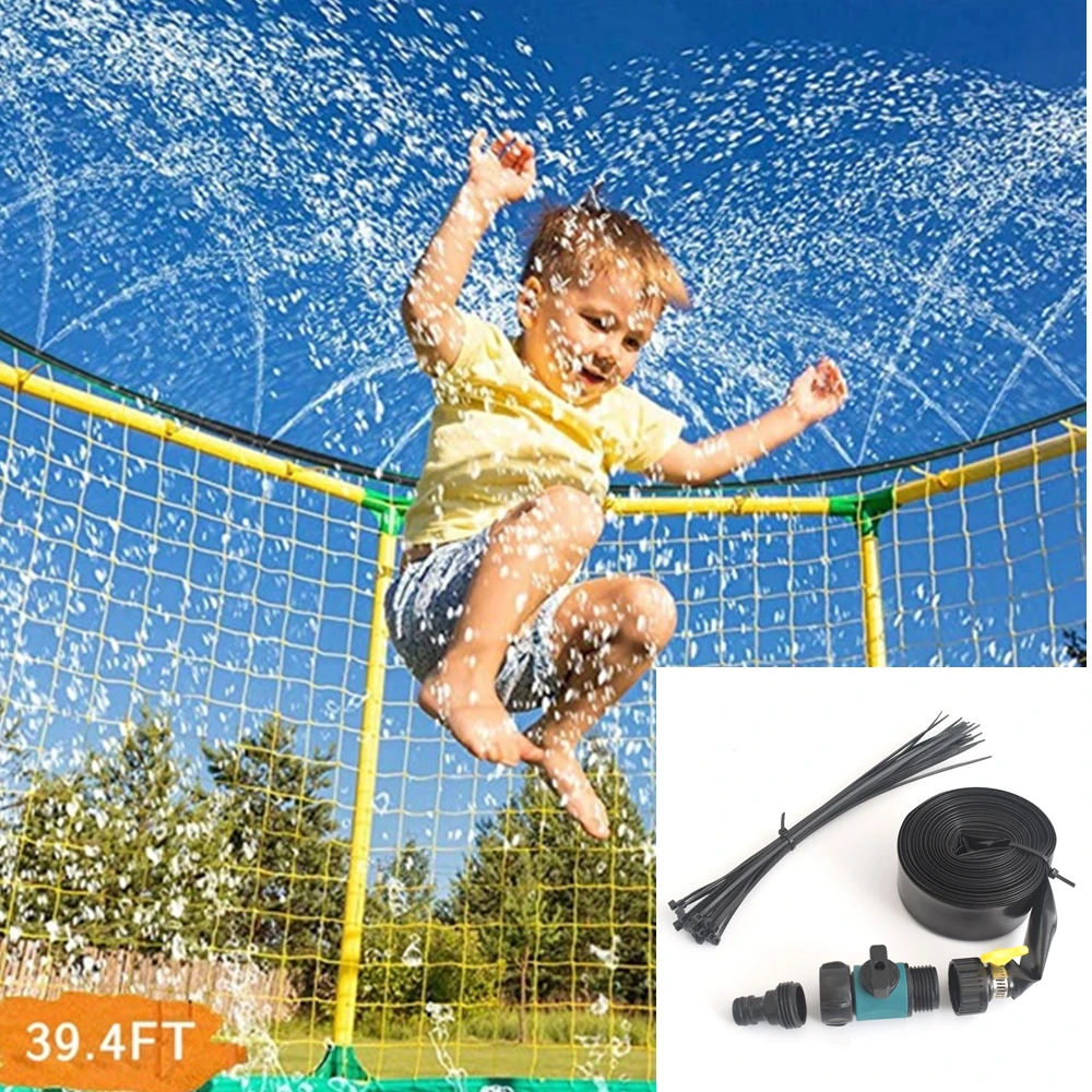 Разбрызгиватель для детского бассейна автоматический мат игр на открытом