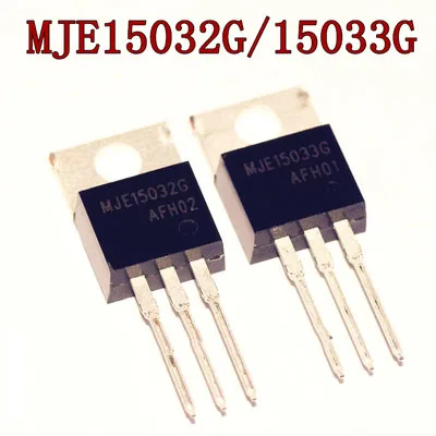 

5 пар = 10 шт. MJE15033G MJE15032G-220 (5psc MJE15033 5 шт. MJE15032 ) TO220