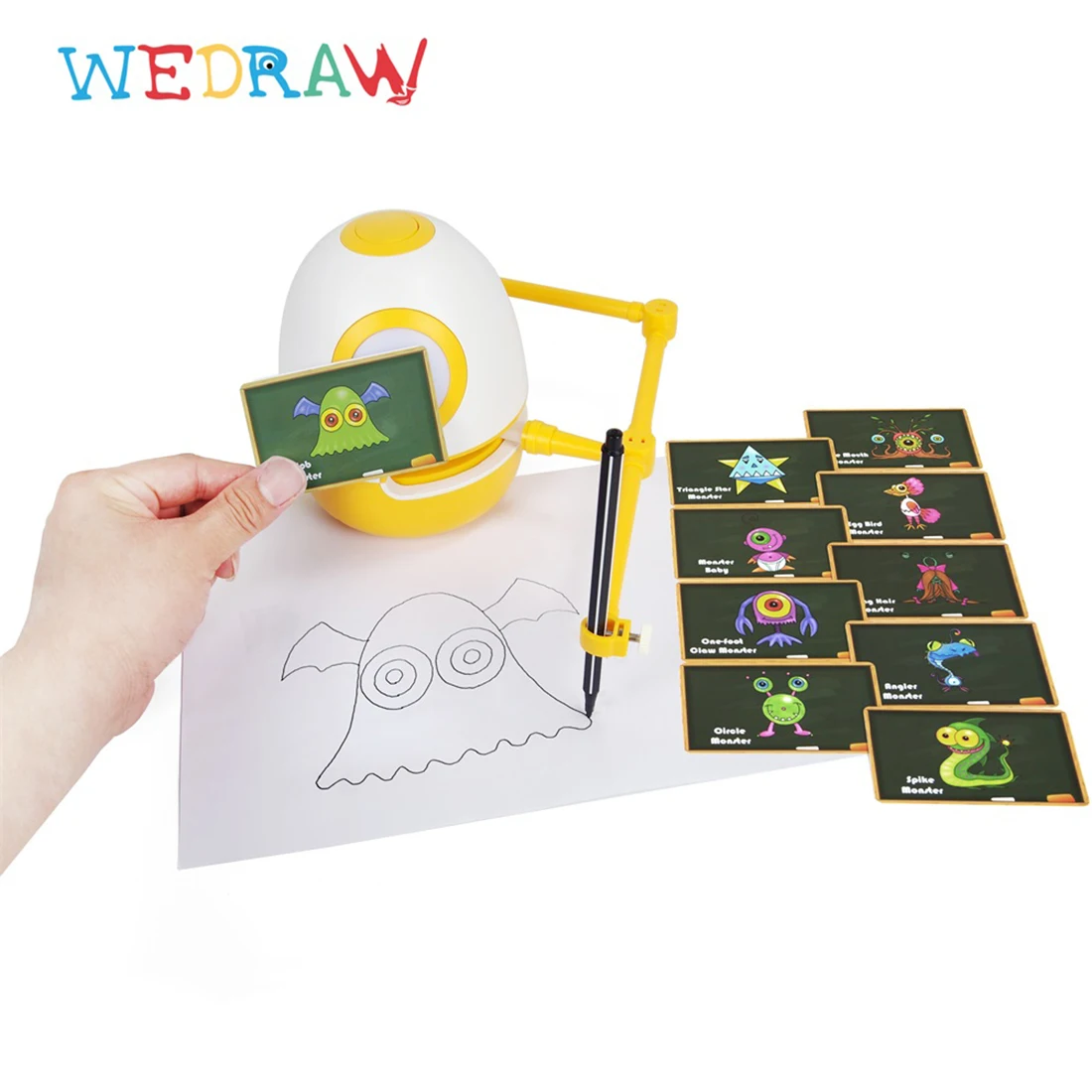 Новый детский Индуктивный умный робот Wedraw Eggy для рисования набор раннего