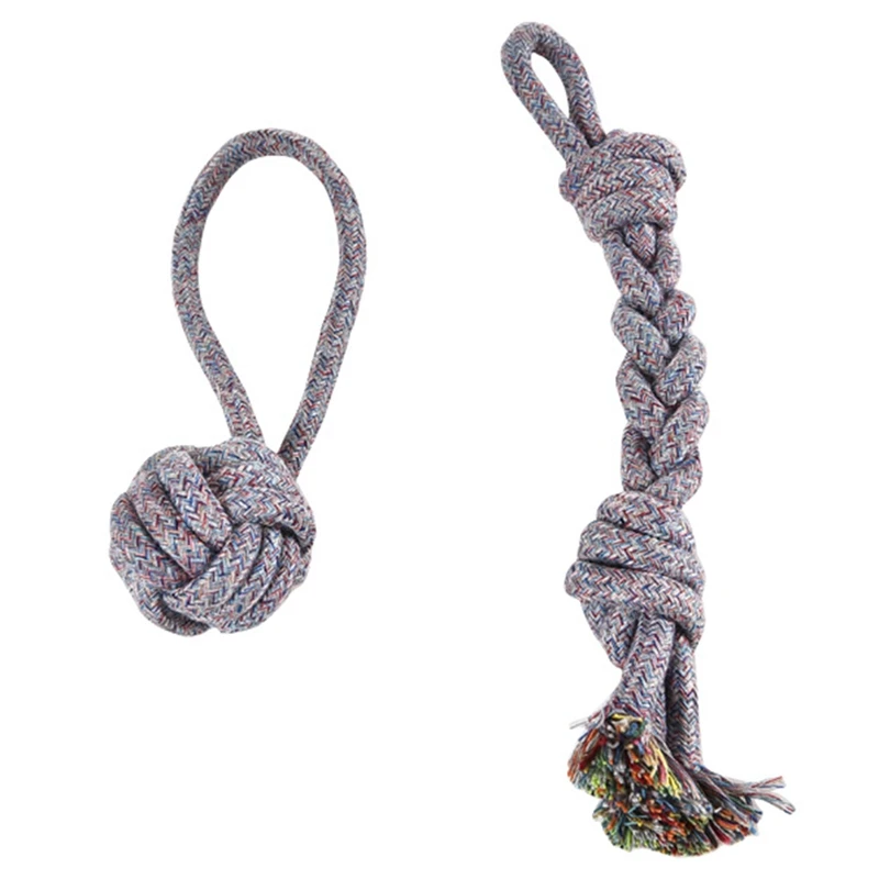 

Dog Toy Set, Dog Ropes Chew Toys For Medium And Small Dogs, Dental Teething Toys For Dogs Puppies, Washable Cotton Dog Toys