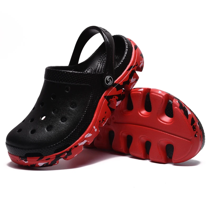 Мужские камуфляжные сандалии дышащие Нескользящие шлепанцы Повседневная