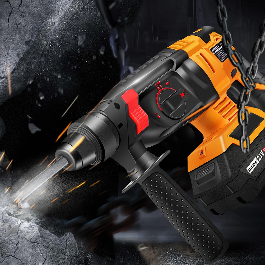 Электрическая Ударная дрель с литиевой батареей | Инструменты