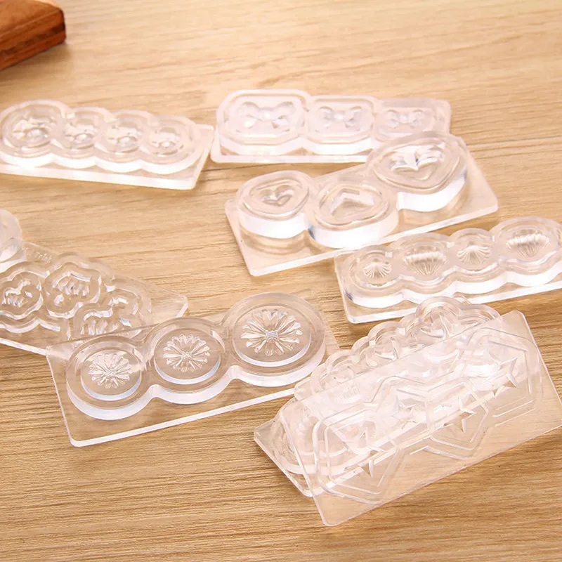 Новый Маникюрный шаблон для гравировки силиконовый маникюрный набор толстых 3D
