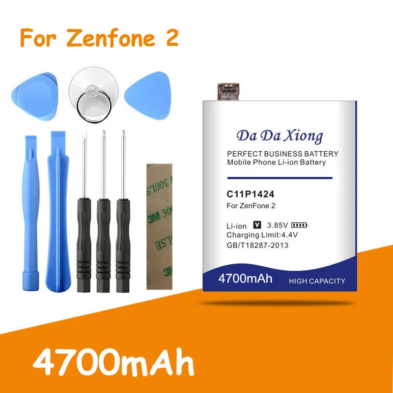 Высокая Ёмкость 4700 мА/ч, C11P1424 Батарея для Asus Zenfone 2 ZE551ML ZE550ML 5,5 дюймов Z00AD Z00ADB Z00A Z008D запасная батарея