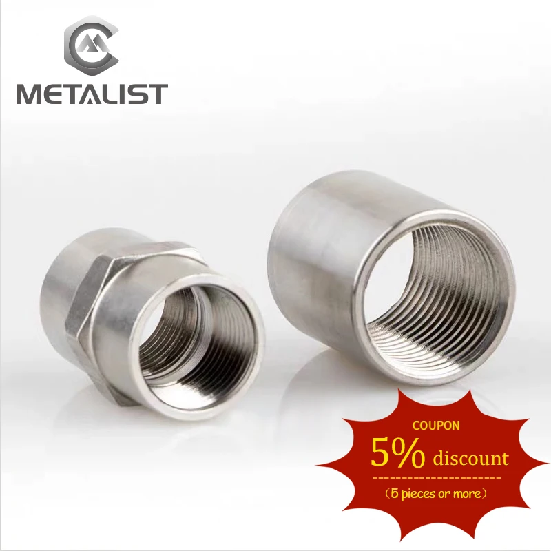 Металлист высокого качества DN6-DN25 SS304 санитарные фитинги из нержавеющей стали с