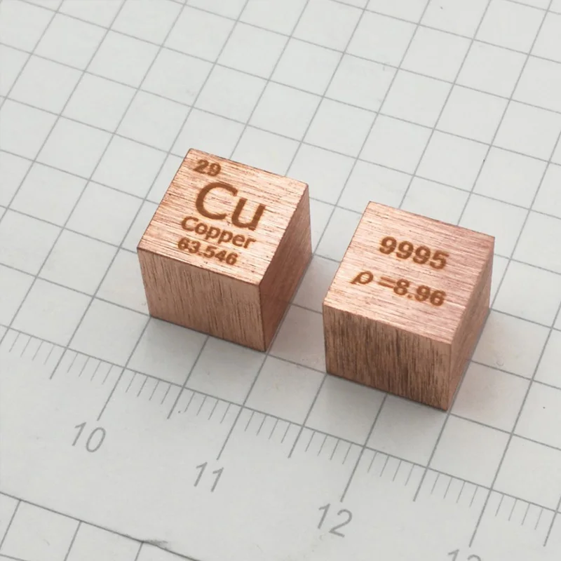 10mm Element Cube Tungsten Cobalt Nickel Copper Zinc Niobium Molybdenum Tin Bismuth Antimony Titanium Iron Metal Collector - купить по