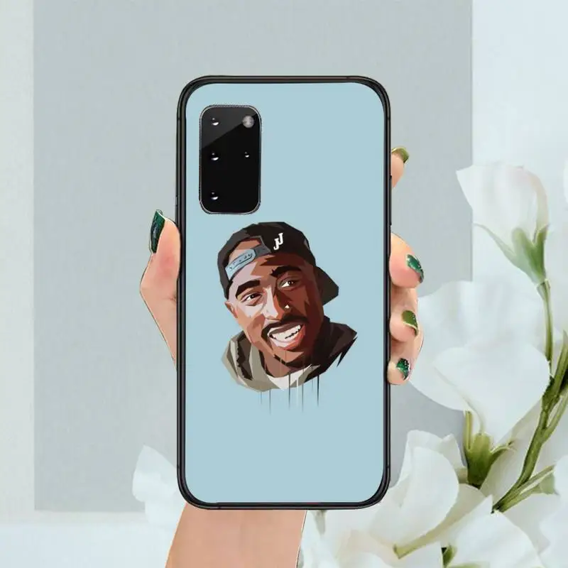 

2pac tupac Rapper CustomerPhone Case For Samsung Galaxy note A 21s 31 50 51 71 30 20 10plus S 10 9 20 J4 2018