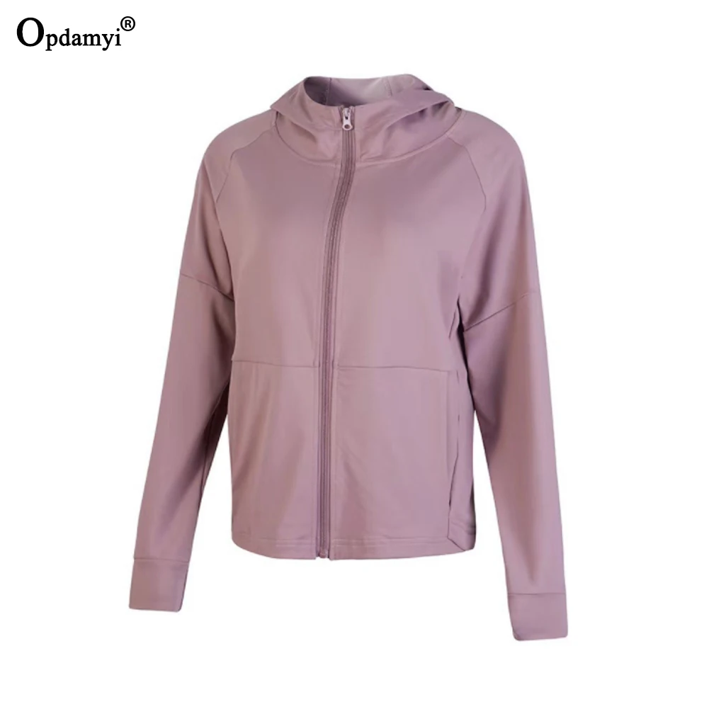 Женская толстовка куртка для бега спортивная одежда фитнеса Свободное пальто на