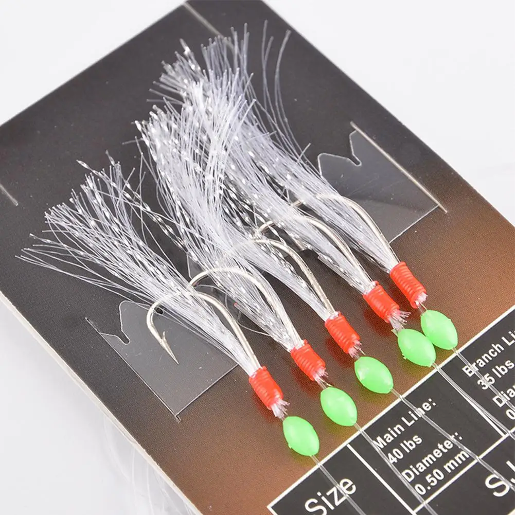 GloryStar 25 шт./компл. углеродного Сталь бронзовых морских рыболовных крючков со