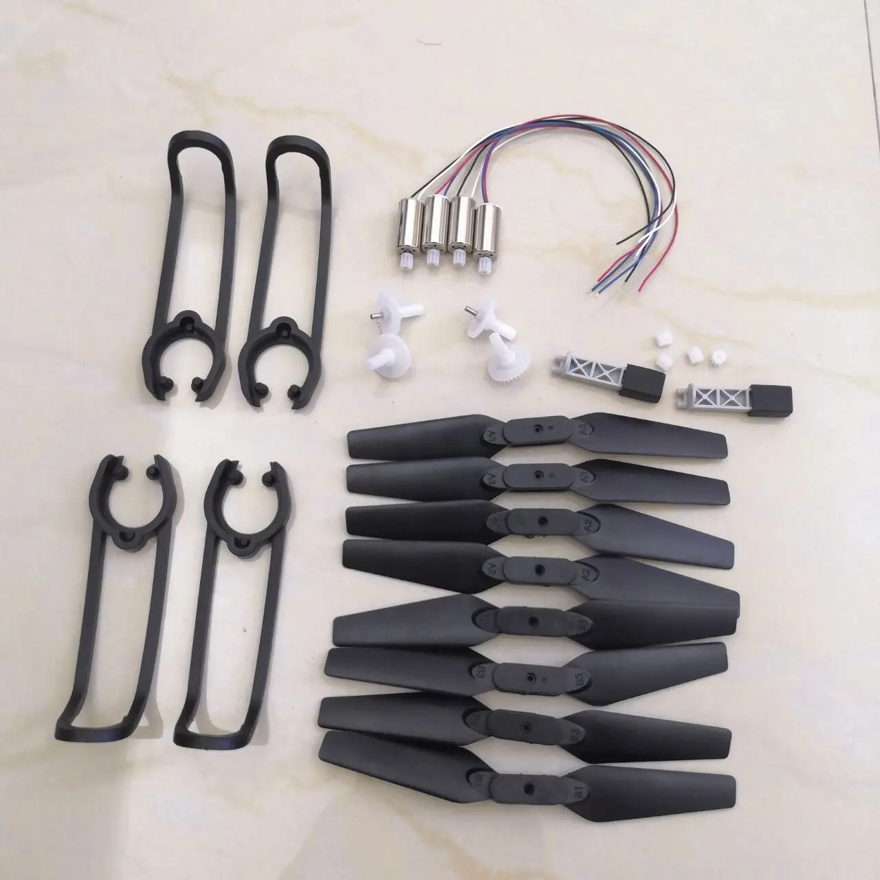 Квадрокоптер KF609 M71 с дистанционным управлением, мини-моторы для дрона, запасные части, лопасти, посадочное шасси для пропеллера, комплект